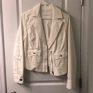 White Jean Jacket